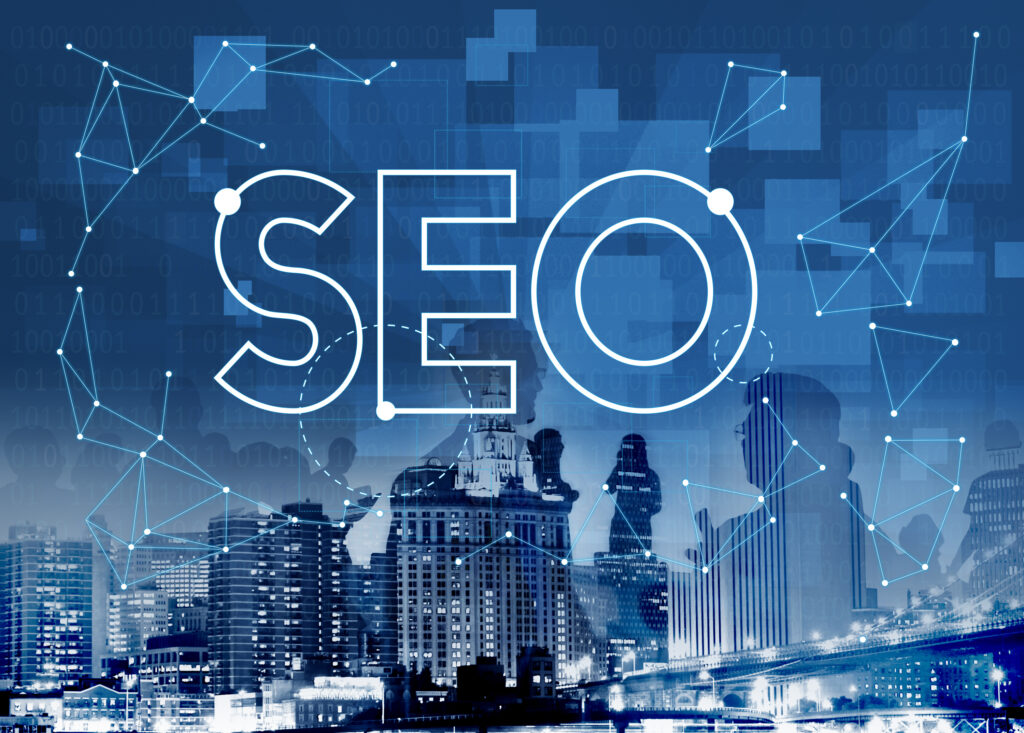 Search engine results page with high-ranking Hyderabad website
